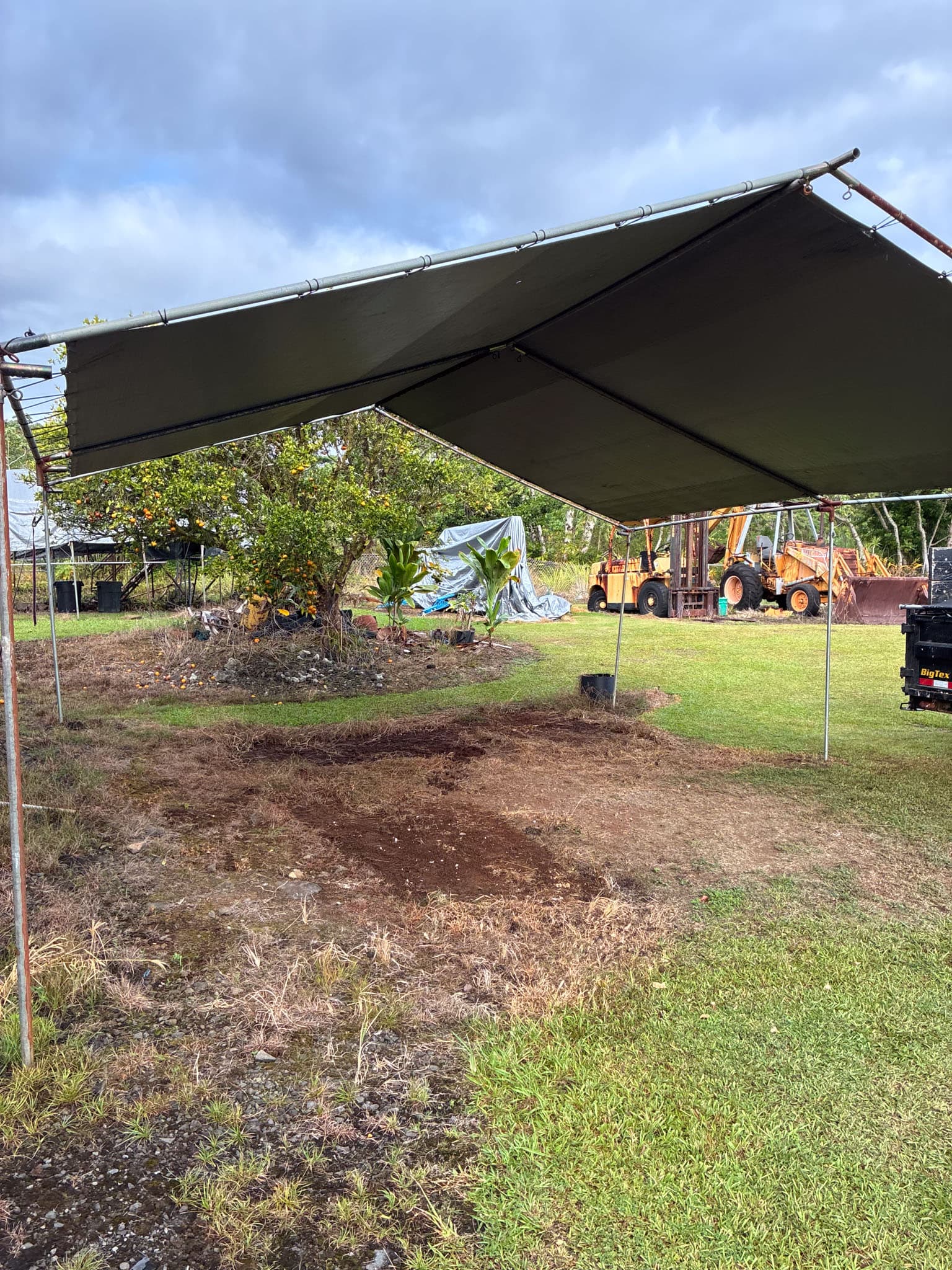Hawaii Island Waste cleanout in progress